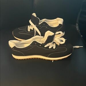 SHEIN Black and White Women's Sneakers